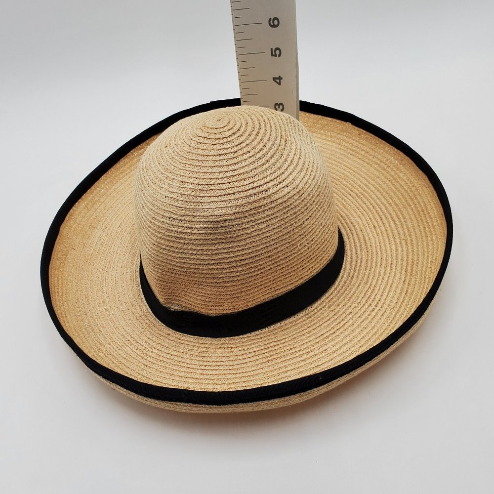 Kathy Jeanne Wide Brim Straw Hat - Picture 14 of 16